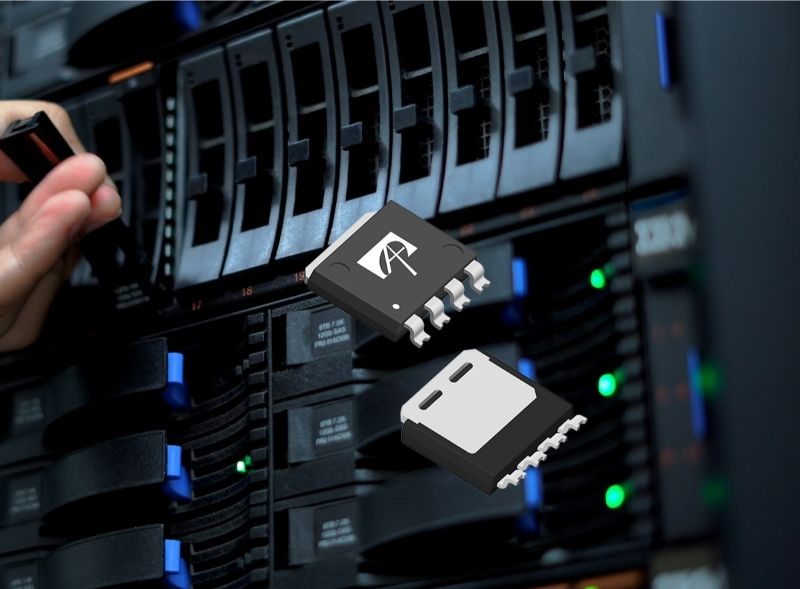 AOS adds a high-SOA MOSFET for 48 V hot-swap in AI servers