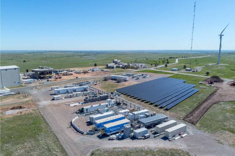 An ARIES testing facility at NREL’s Flatirons campus in Colorado