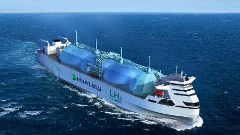 Concept design of HD KSOE’s LH2 carrier