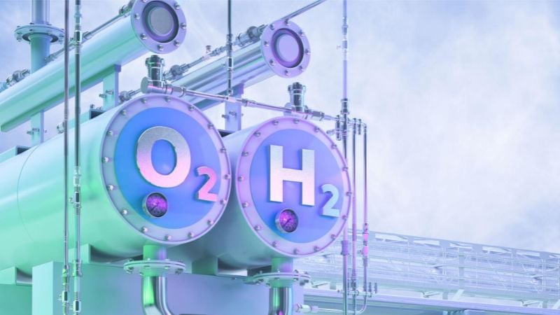 Concept of electrolysis for green hydrogen