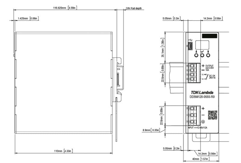 DDSM outline drawing