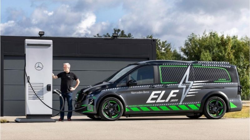 ELF tests high-power charging for vehicle-to-X applications