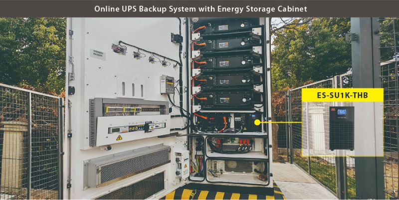 ES-SU1K/3K models can be used in remote applications or working directly in data centers