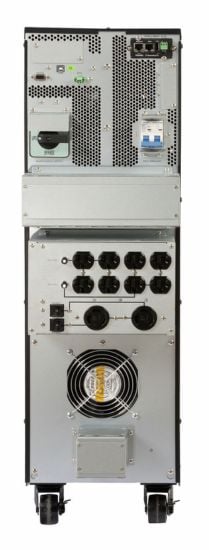 In the 1610XPi, connections are hardwired at the terminal block, with a socket panel connector for the optional receptacle panel.