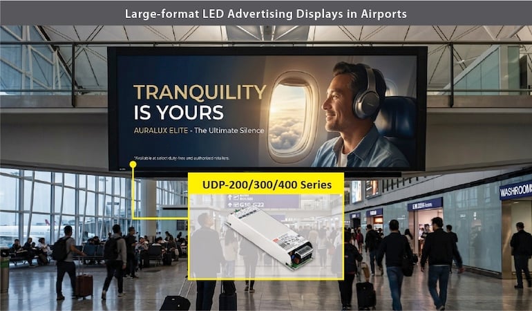 Application example for the UDP-200/300/400 series