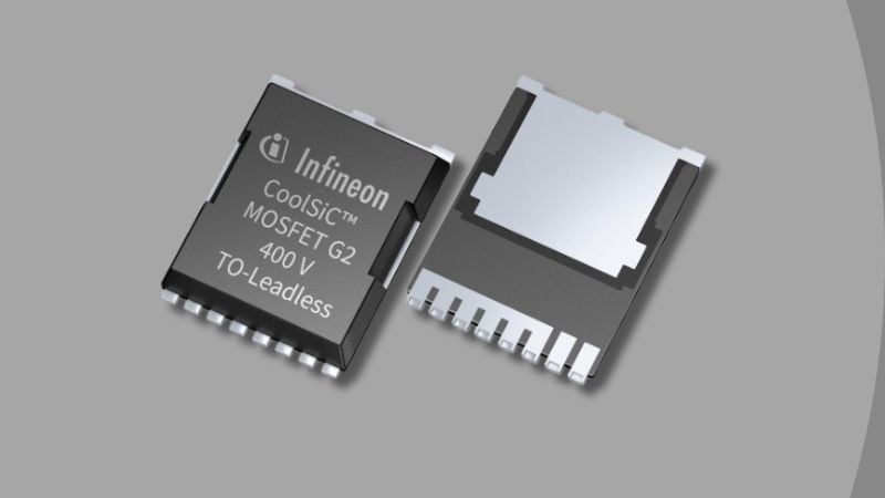 Leveraging silicon carbide and a lower breakdown voltage, Infineon’s newest CoolSiC Gen 2 MOSFETs enhance the efficiency of AI servers.