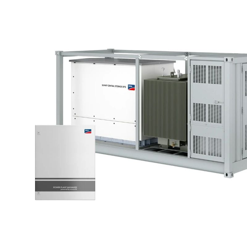 Medium voltage power station