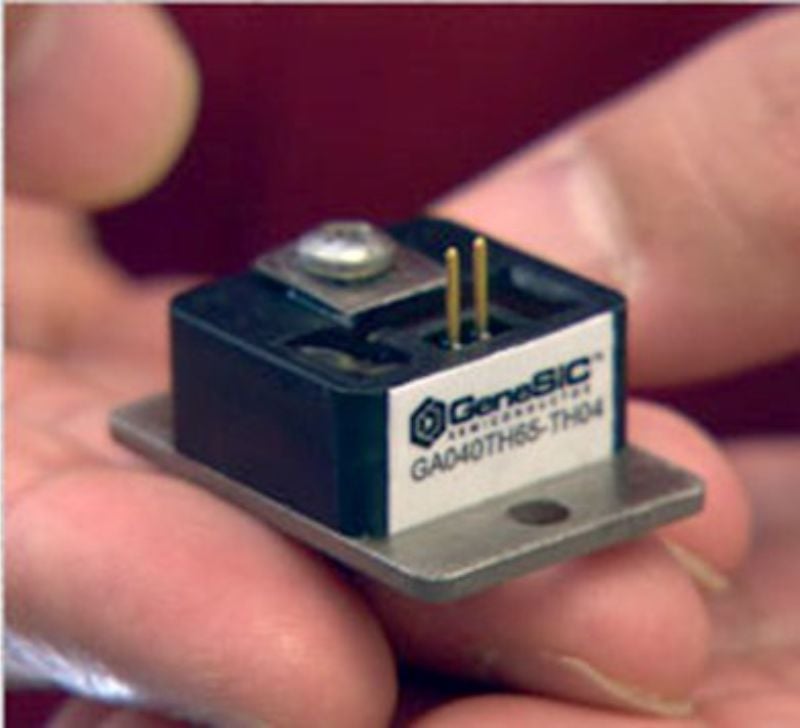 Navitas previously collaborated with the Army and Sandia National Laboratory on this ultra-high-voltage SiC thyristor.