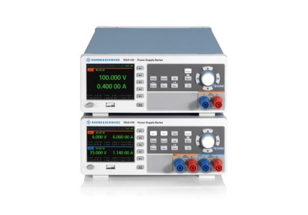 The R&S NGA100 is a new series of basic power supplies. (Image: Rohde & Schwarz)