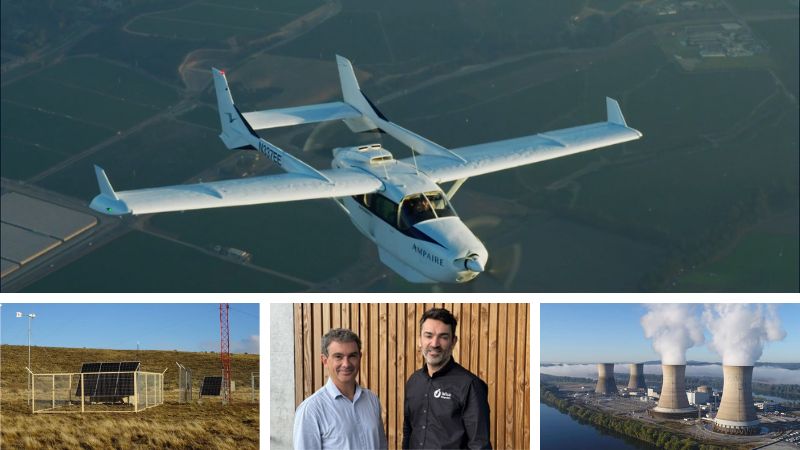 News highlights include hybrid-electric aircraft, Lidar, a new CEO, and nuclear energy