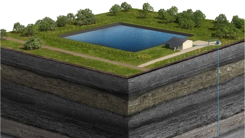 Quidnet's geomechanical energy storage design