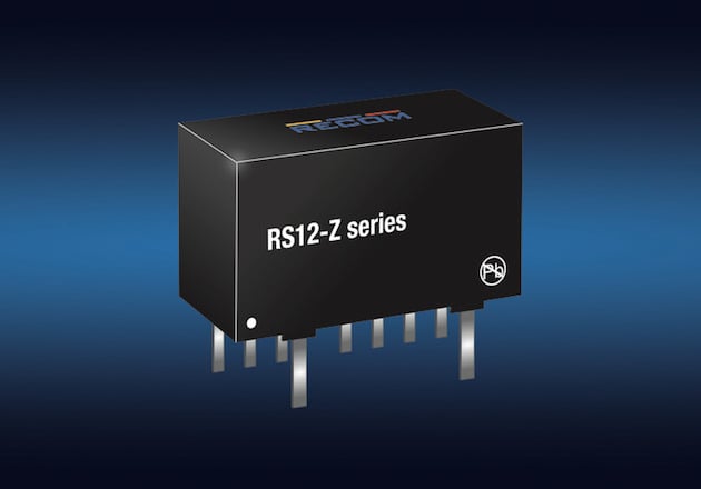 RECOM Announces new D/C Converters Providing 12W in a SIP-8 Package
