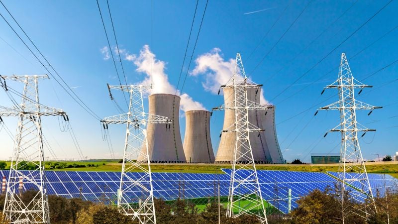 Renewable energy, nuclear power, EV charging, and grid modernization.