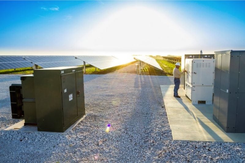 SiC and IGBTs are used in solar inverters and other high-voltage applications. 