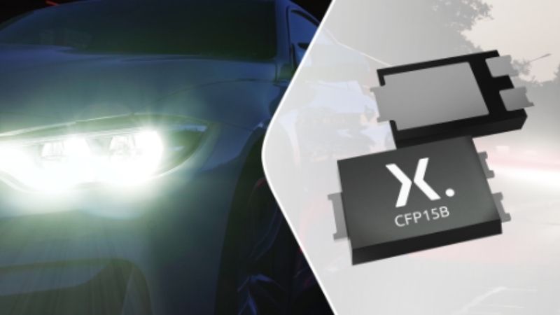 Space-saving BJTs in CFP15B packages deliver DPAK-level performance for compact, heat-sensitive automotive and industrial designs.