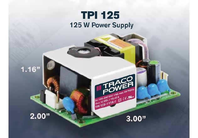 TRACO POWERs New AC-DC Power Supply Optimized