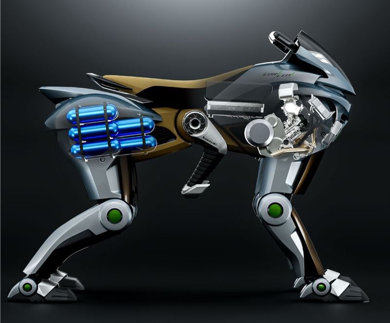 The Corelo’s hydrogen fuel cells