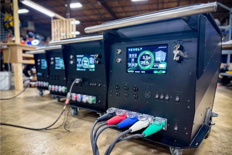 ReVolt’s Carbon-Free Power Platform Electrifies Movie Sets - News