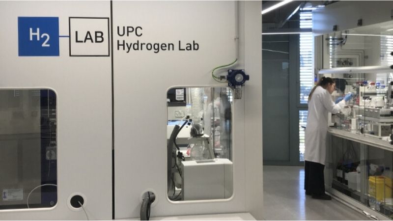 The hydrogen lab at UPC