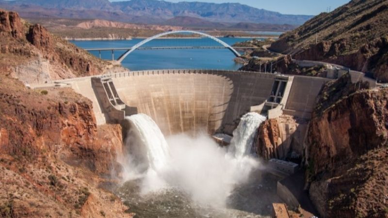 Theodore Roosevelt Dam in Arizona