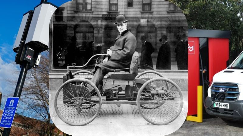 Vehicles have come a long way since Henry Ford's gas-powered quadricycle in 1896