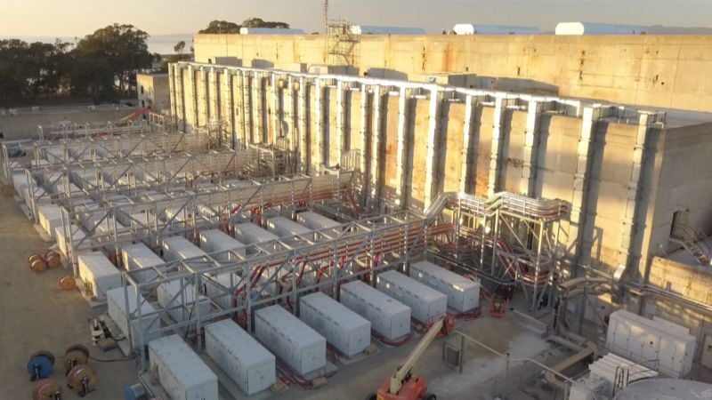 Vistra’s Moss Landing Energy Storage Facility is among California’s largest battery storage projects