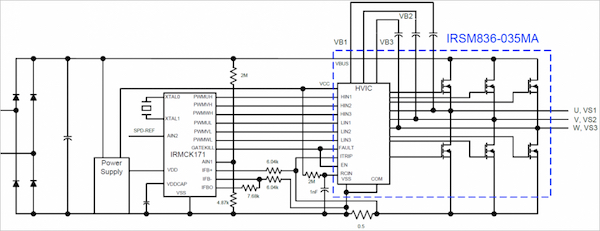 Application circuit example