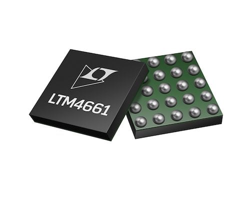 The device allows smaller solution size and simpler design.