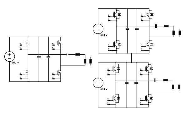 Figure 5: H-bridge topologies