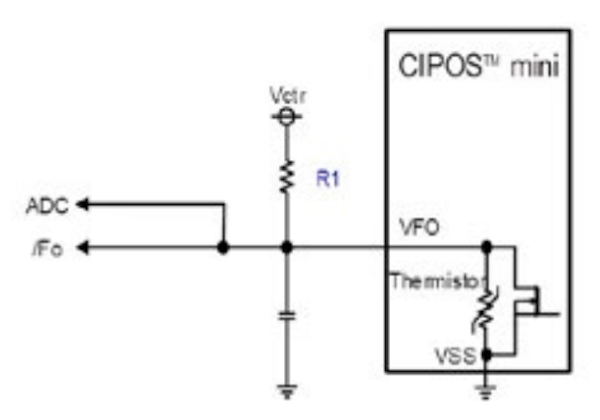Circuit for over temperature protection
