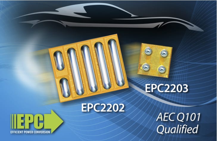 EPC Announces AEC Q101 Qualification for Two 80V GaN FETs - News