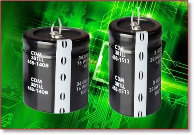 Cornell Dubilier Electronics Inc Introduces its 381LL Series of ...