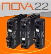 22.5mm DIN Rail Solid State Relays handle up to 95A - New Products