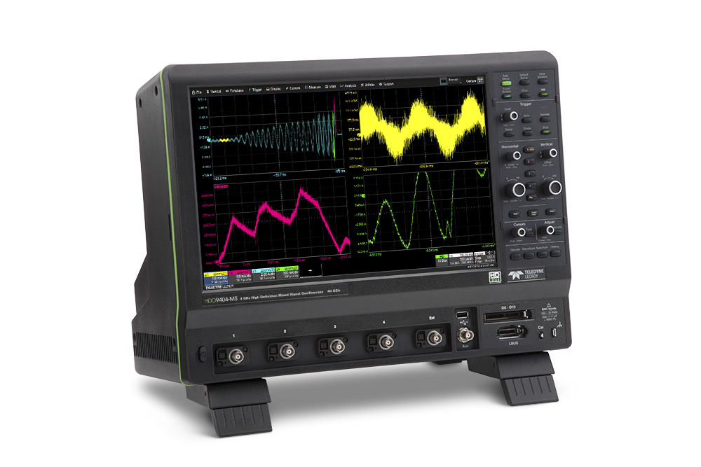 Oscilloscopes Optimize Vertical Resolution for Exceptional Signal