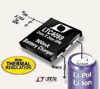 LTC Debuts LTC4059 Li-Ion Linear Charger - New Products
