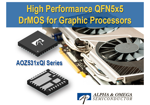 Alpha and Omega Semiconductor Unveils New Generation of DrMOS Power