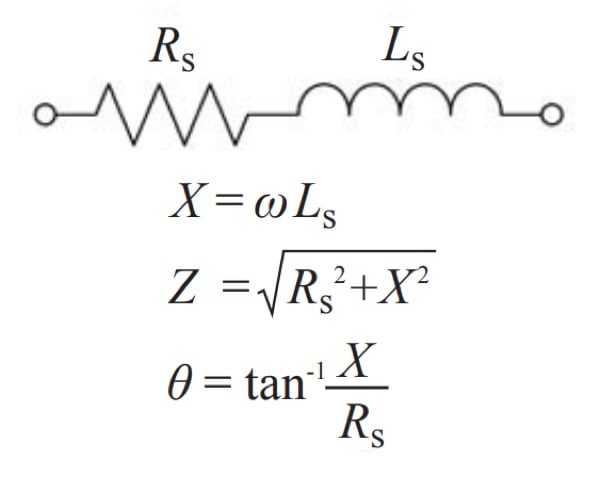Equivalent circuit for a reactor