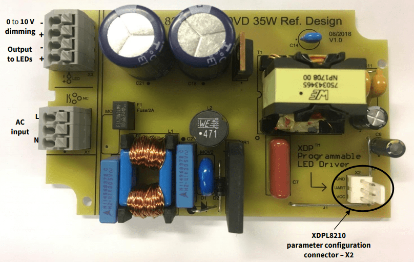 35W LED Driver with 0- to 10-V Dimming and Dim-to-Off Operation ...