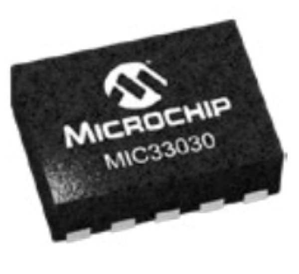 The MIC33030 is a highefficiency, 8 MHz, 400 mA synchronous buck regulator with an internal inductor and HyperLight Load® mode.