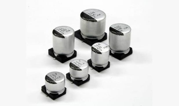 SMD Conductive Polymer Hybrid Aluminum Electrolytic Capacitors - New ...