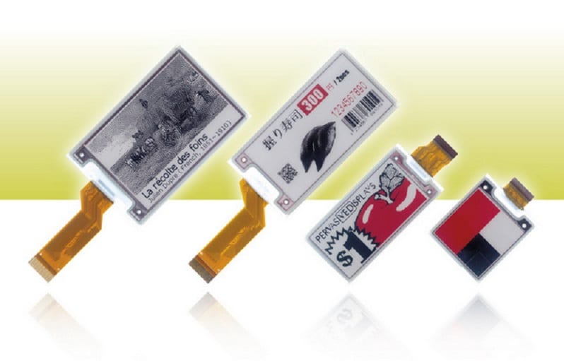Small Color E-paper Displays Integrate Controller for Reduced Cost ...