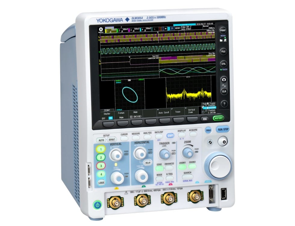 Mixed Signal Oscilloscope with Dedicated Power Supply Analysis Options