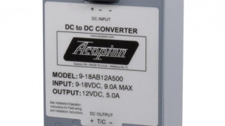 Acopian Launches Wide-Input DC to DC Converter Line