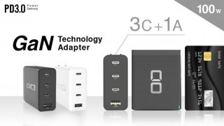 3C＋1A World’s Smallest & Lightest 100W GaN Charger
