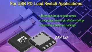 New P-Channel MOSFET  for USB PD Load Switch