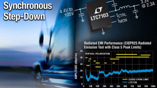 105Vin-Capable 2.3A Synchronous Step-Down Regulator