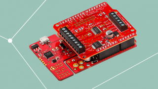 Evaluation Platform Drives up to 11 DC Motors with Arduino