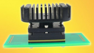 27 GHz Bandwidth Open Top Socket for BGA240