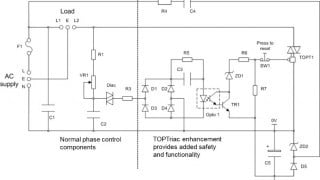 TOPTriac - A Temperature and Overload Protected Triac