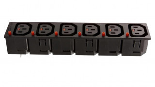 Multi-Tier Lockable IEC Socket assists with Panel Downsizing